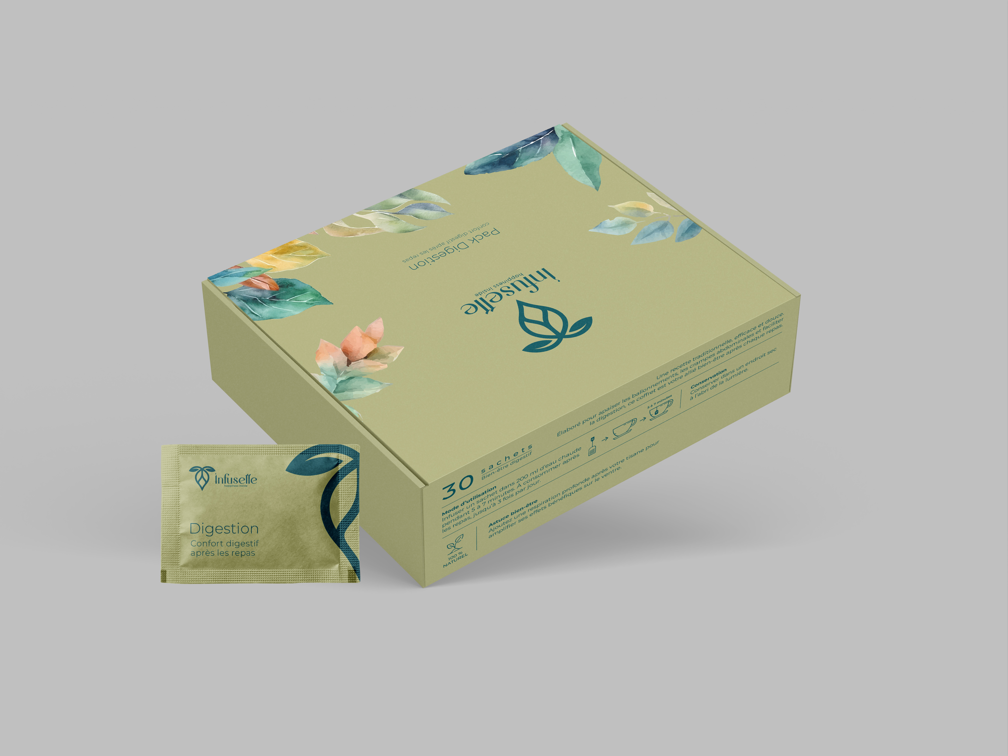 Pack Digestion Box Mockup product image